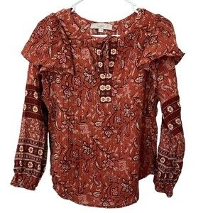 Loft long sleeve top, size 14